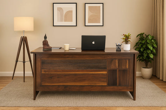 Aryvara Wooden Boss Table