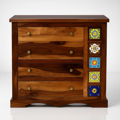 Casa Sheesham Wood Chest Of Drawer