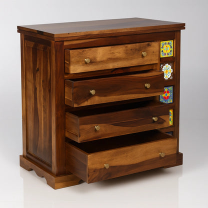 Casa Sheesham Wood Chest Of Drawer