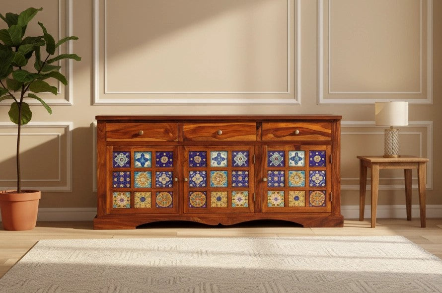 Casa Wooden 3 Side Board
