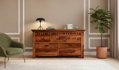 Adolf 7-Drawer Wooden Chest Of Drawers
