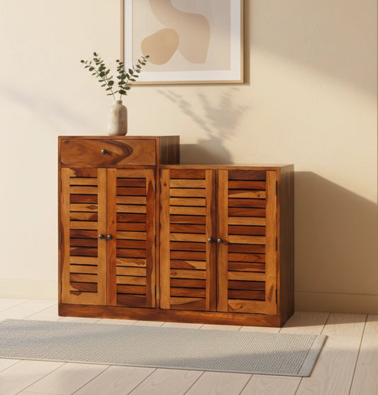 Flux 4 Door Shoe Rack