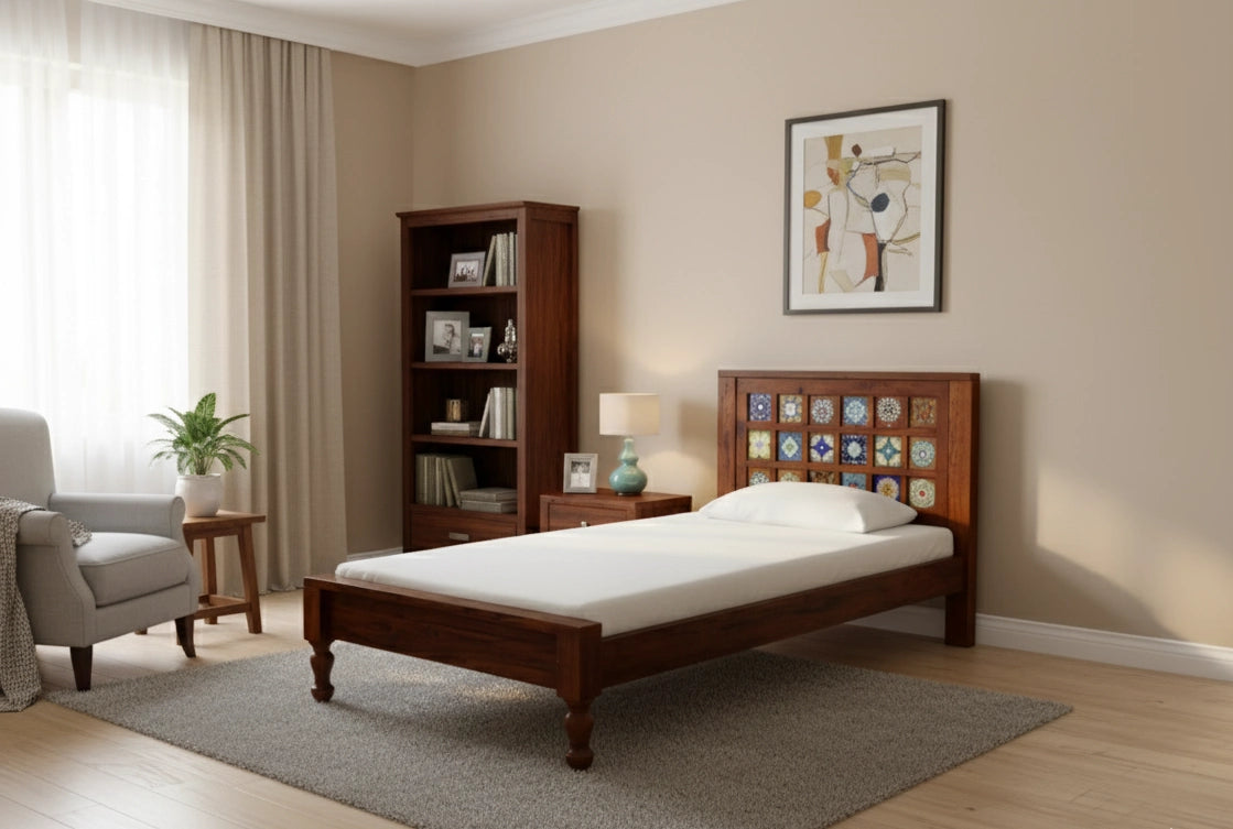 Casa Wooden Single bed