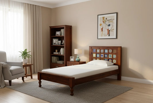 Casa Wooden Single bed