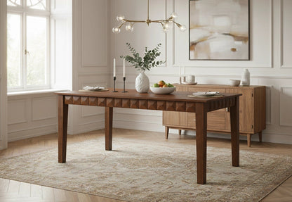 Magadha Six Seater Wooden Dining Table