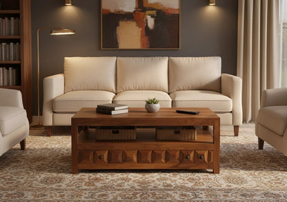 Magadha Wooden Center Table