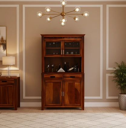 Adolf Wooden Bar Cabinet